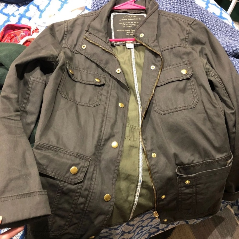 Jcrew Field Jacket. Barbour dupe